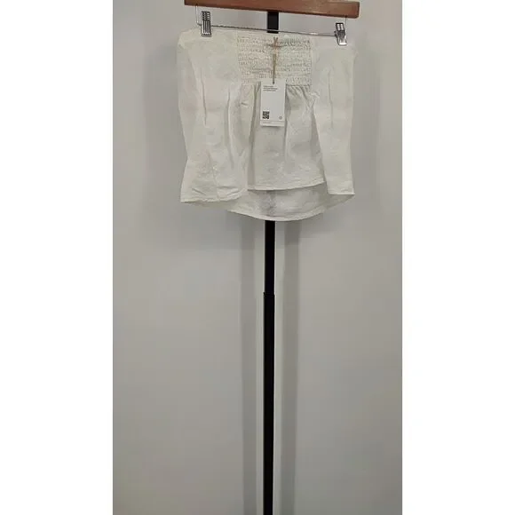 Quince White Women's Top - Picture 2 of 2